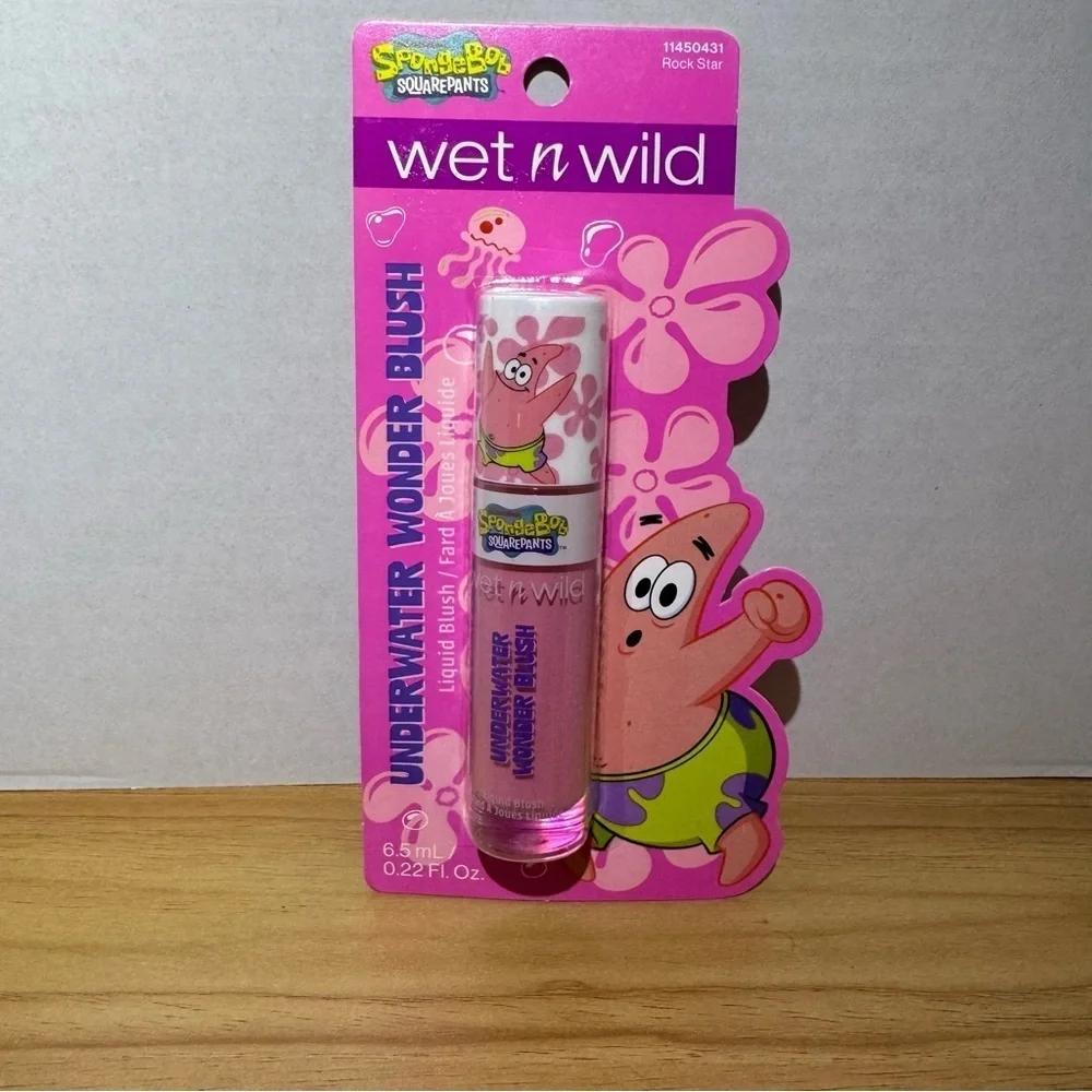 Wet N Wild SpongeBob Underwater Wonder Liquid Blush - Rock Star
